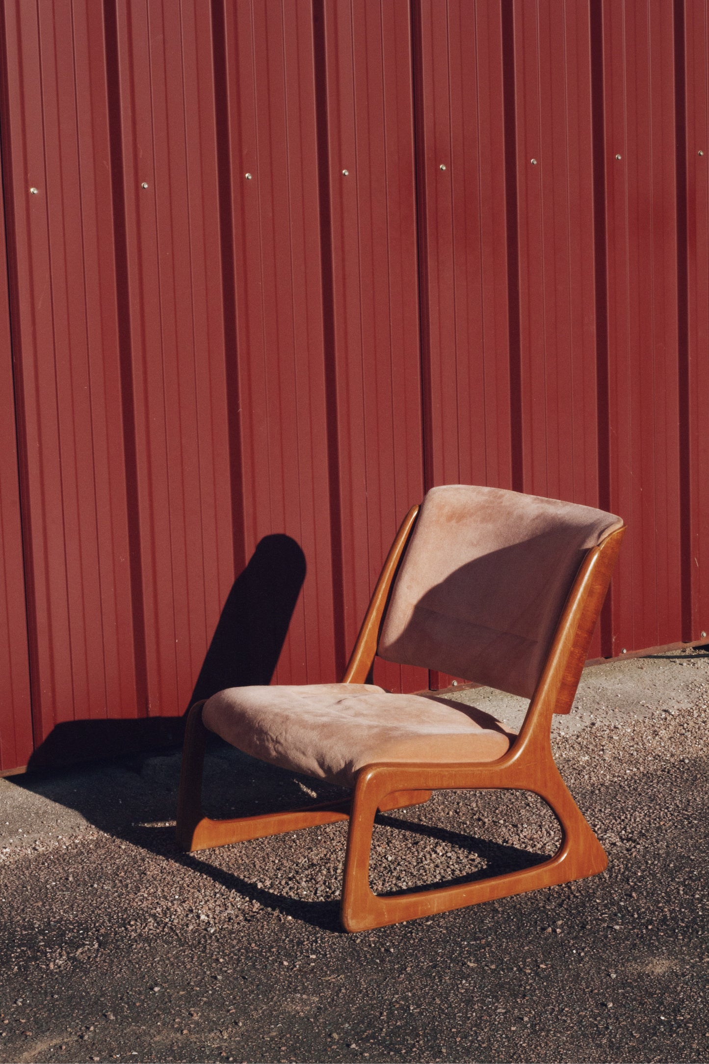 Paire de fauteuils lounge "traineau" Baumann, 1960