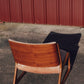 Paire de fauteuils lounge "traineau" Baumann, 1960
