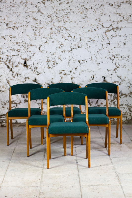 Chaise "Gondole" Baumann, 1960
