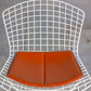 Chaise Wire blanche par Harry Bertoia