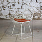 Chaise Wire blanche par Harry Bertoia