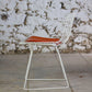 Chaise Wire blanche par Harry Bertoia