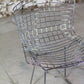 Chaise Wire chrome par Harry Bertoia pour Knoll, 1980