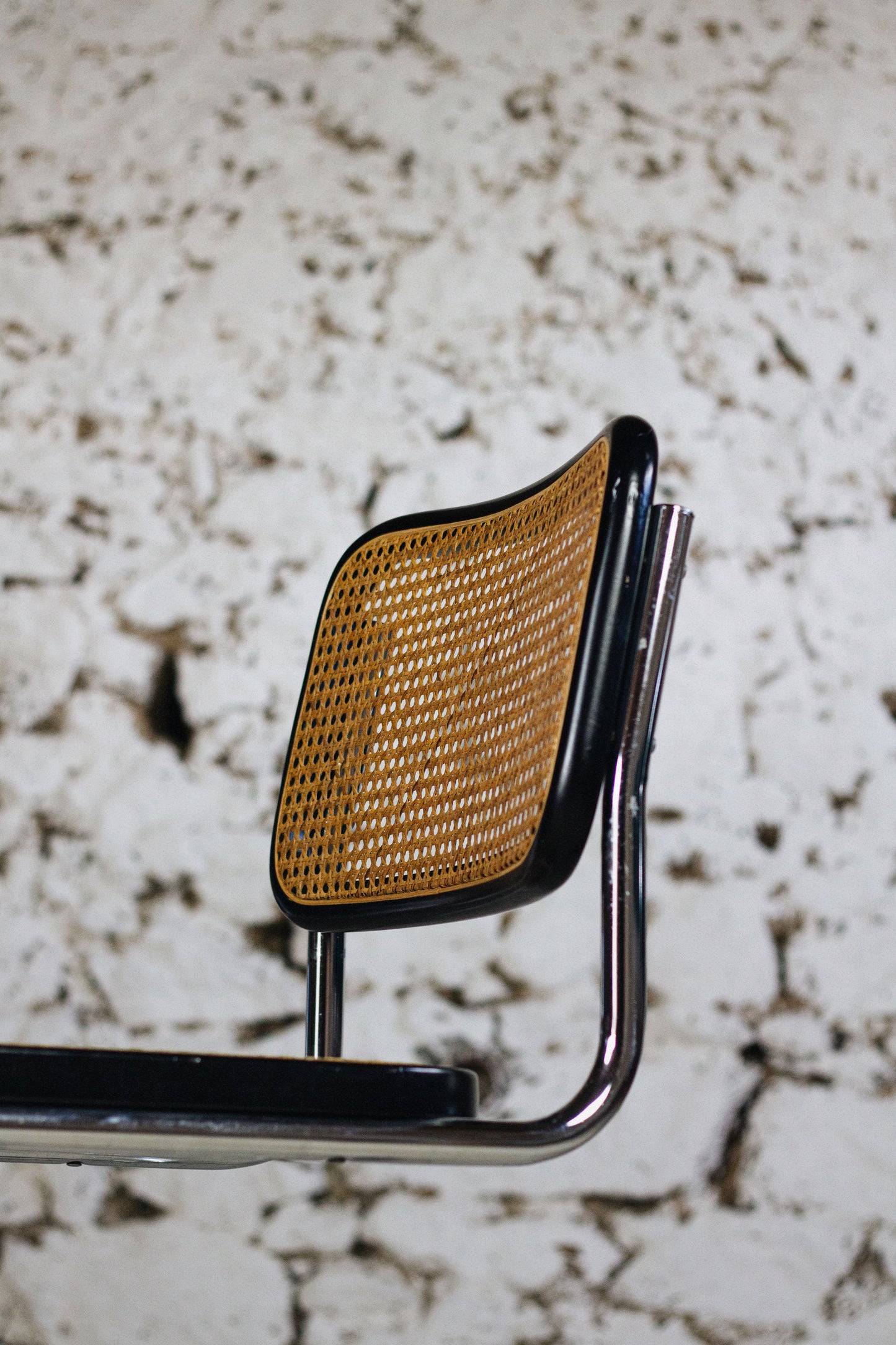 Chaise Cesca B32 noire par Marcel Breuer, 1970
