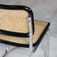 Chaise Cesca B32 noire par Marcel Breuer, 1970
