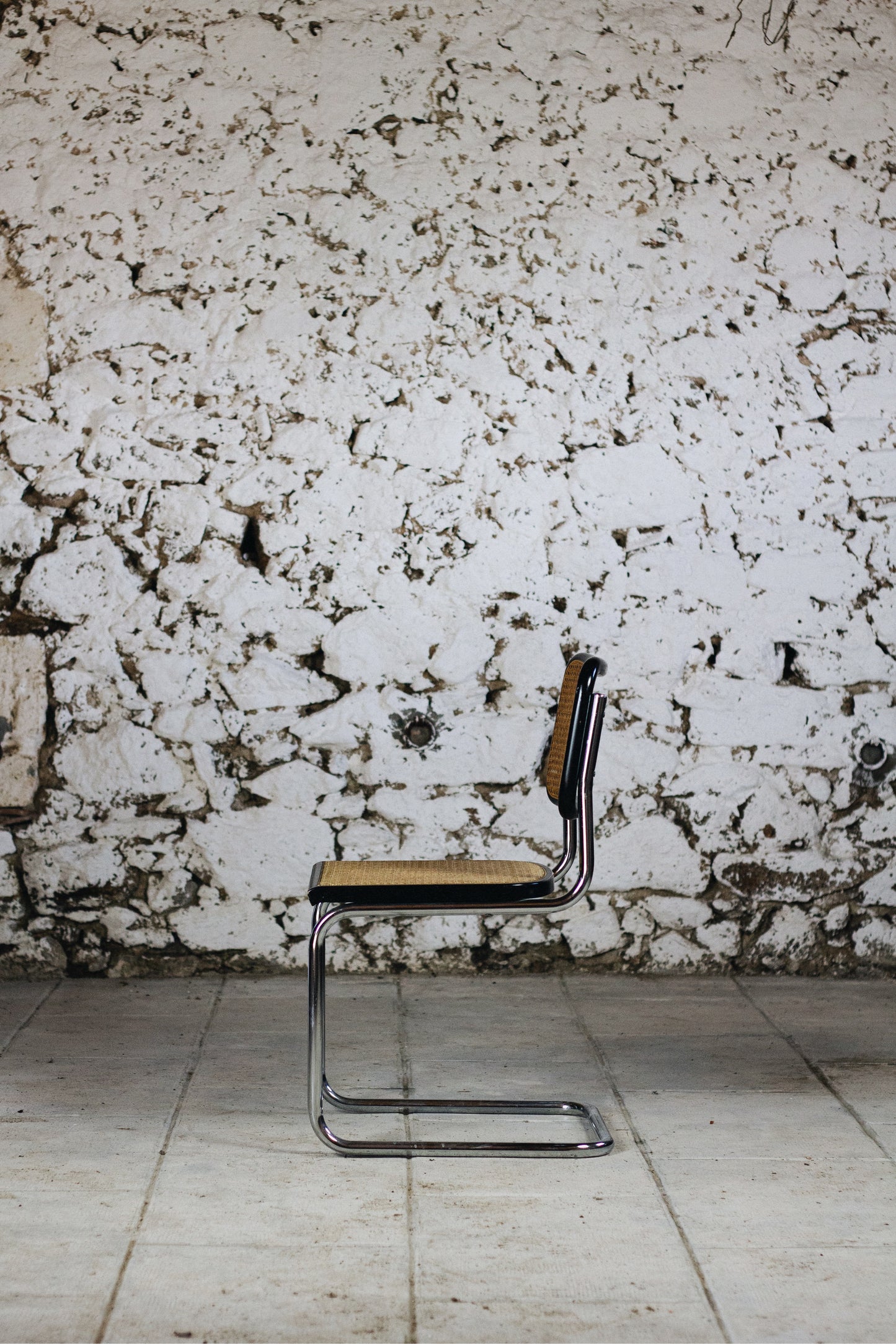 Chaise Cesca B32 noire par Marcel Breuer, 1970