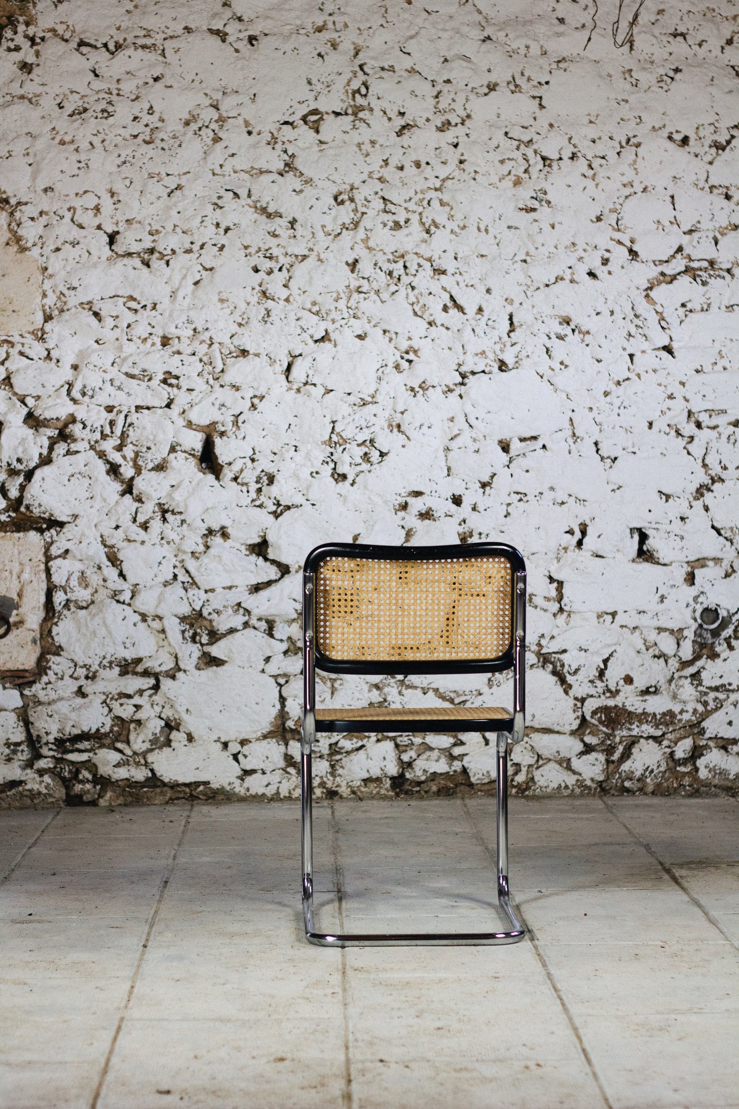Chaise Cesca B32 noire par Marcel Breuer, 1970