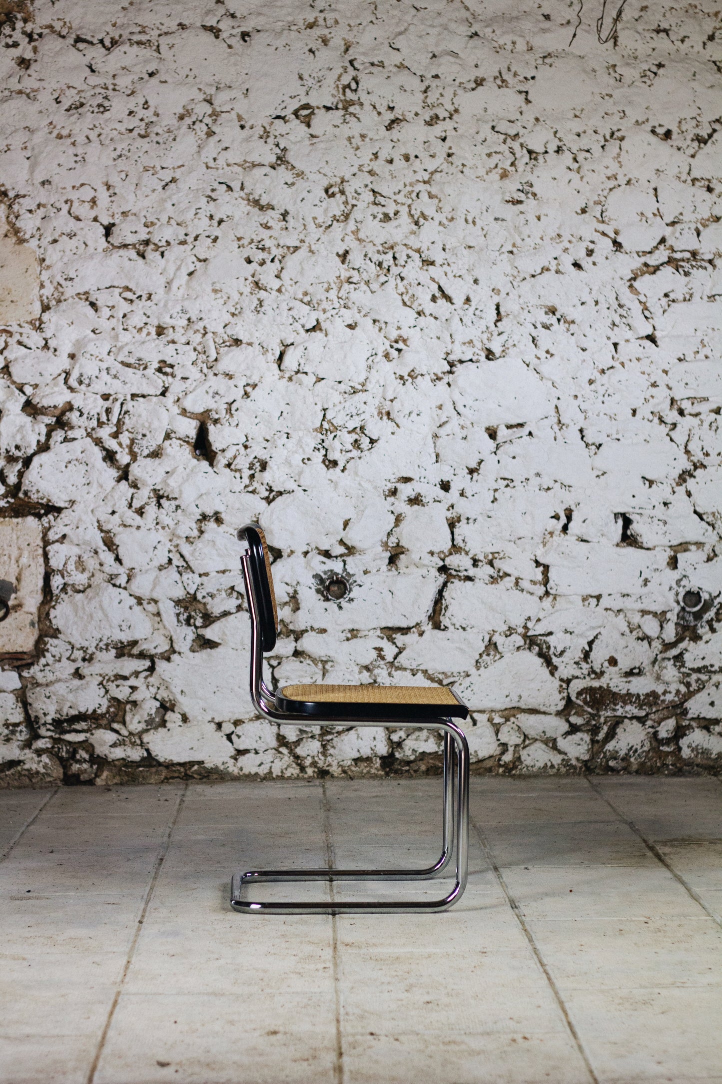 Chaise Cesca B32 noire par Marcel Breuer, 1970