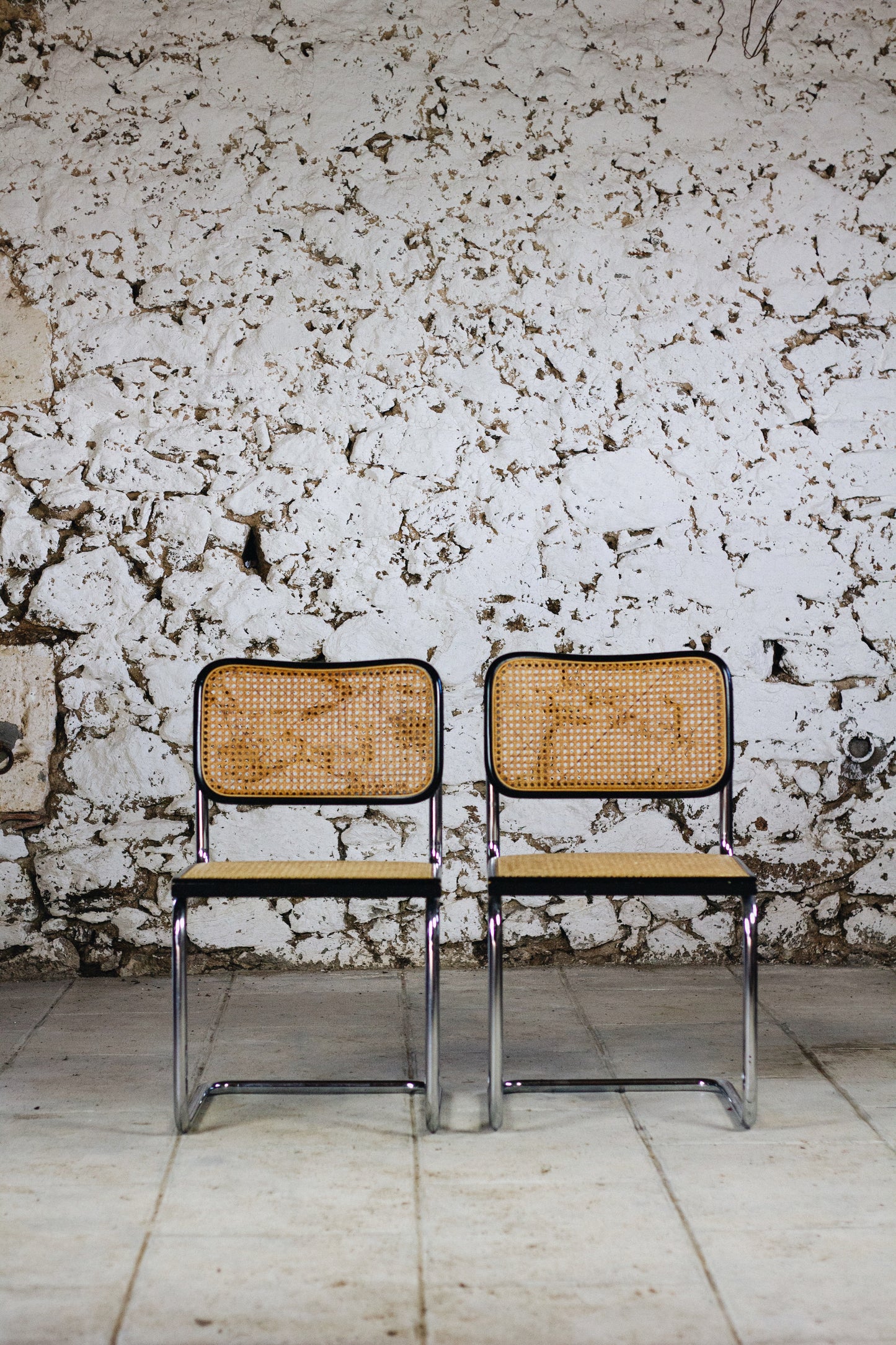 Chaise Cesca B32 noire par Marcel Breuer, 1970