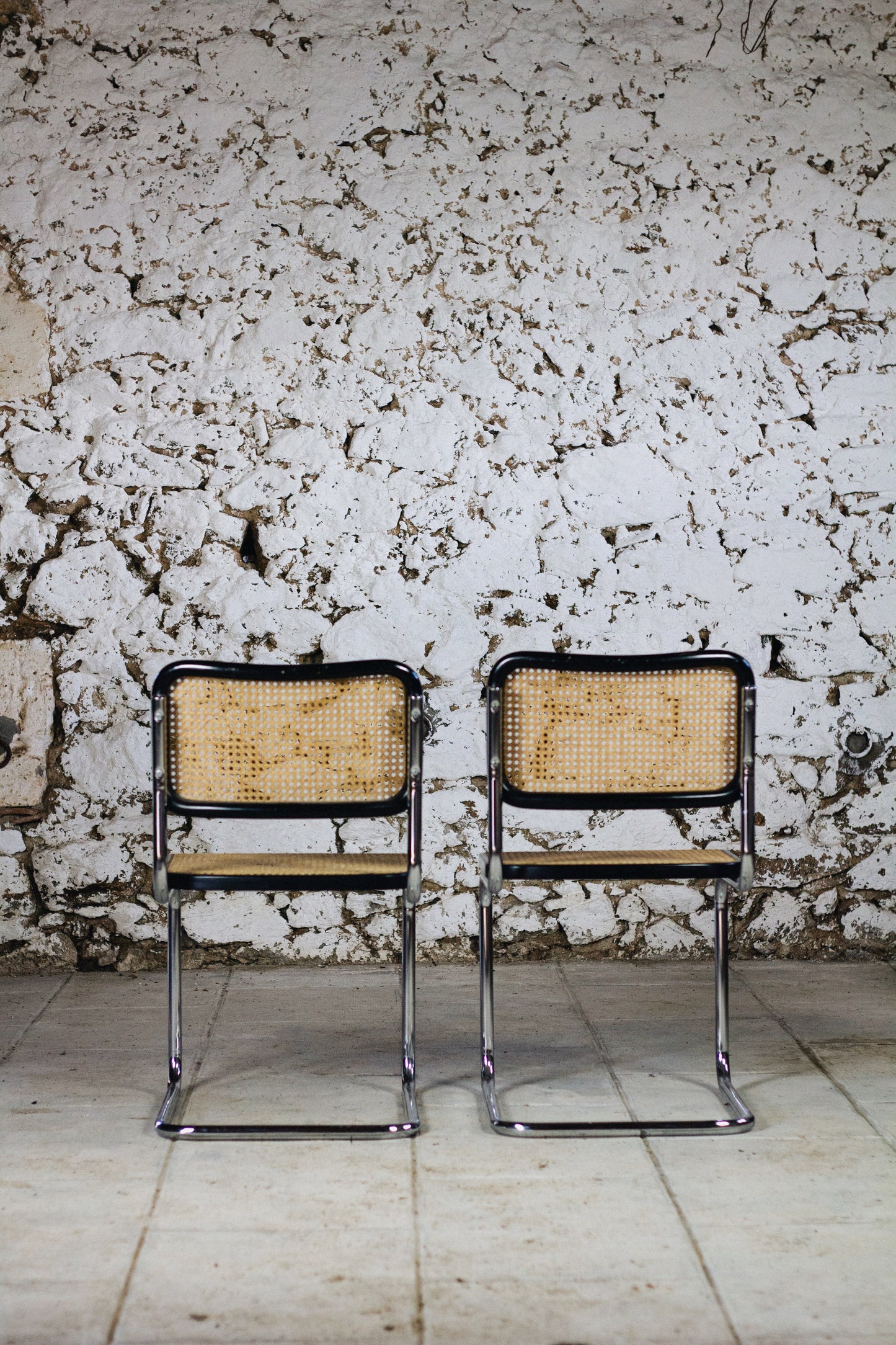 Chaise Cesca B32 noire par Marcel Breuer, 1970