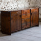 Enfilade Silvio Coppola en pin massif teinté, 1970