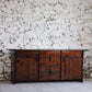 Enfilade Silvio Coppola en pin massif teinté, 1970