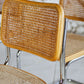 Lot de 4 chaises Cesca B32 par Marcel Breuer