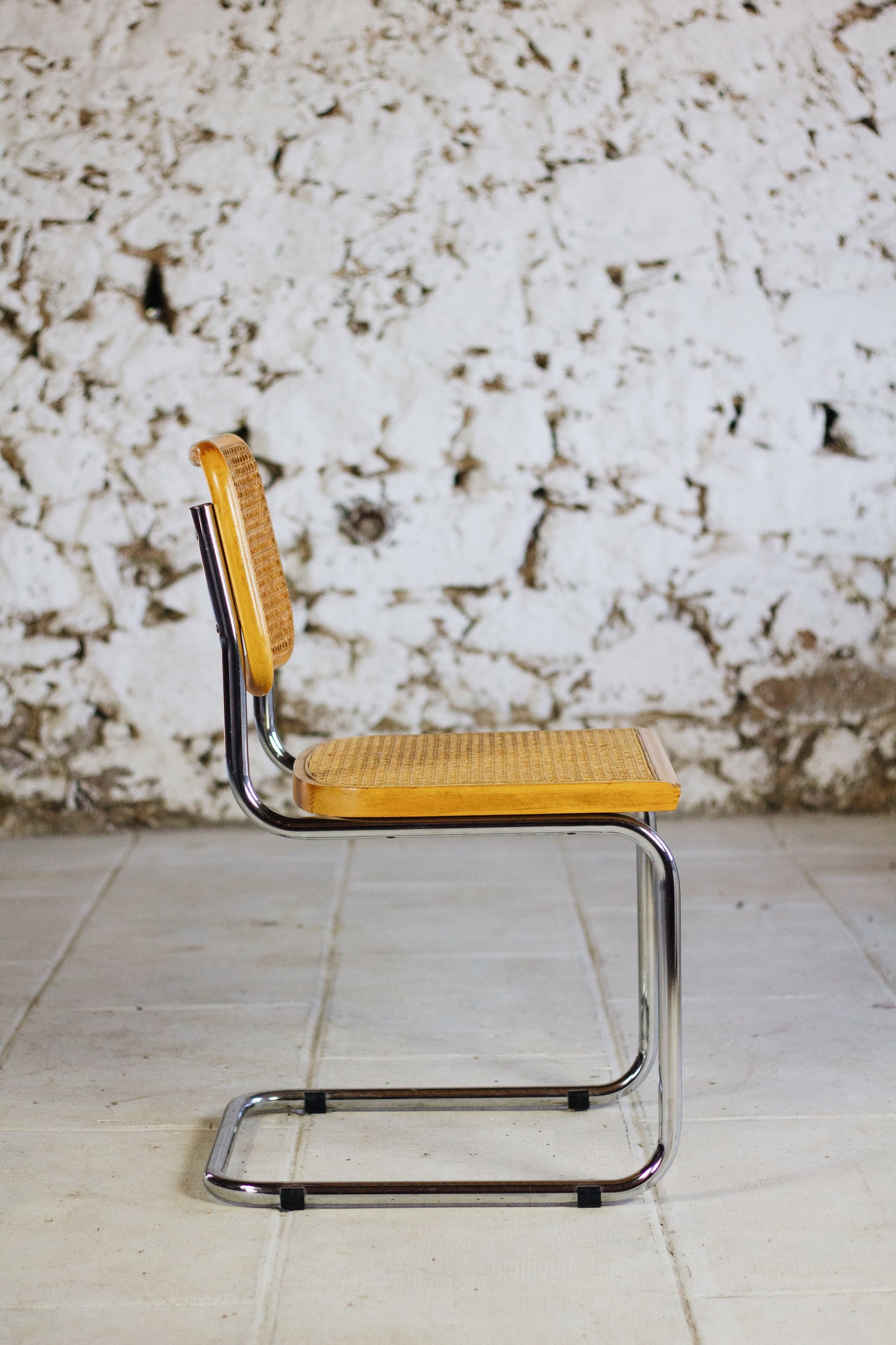Lot de 4 chaises Cesca B32 par Marcel Breuer