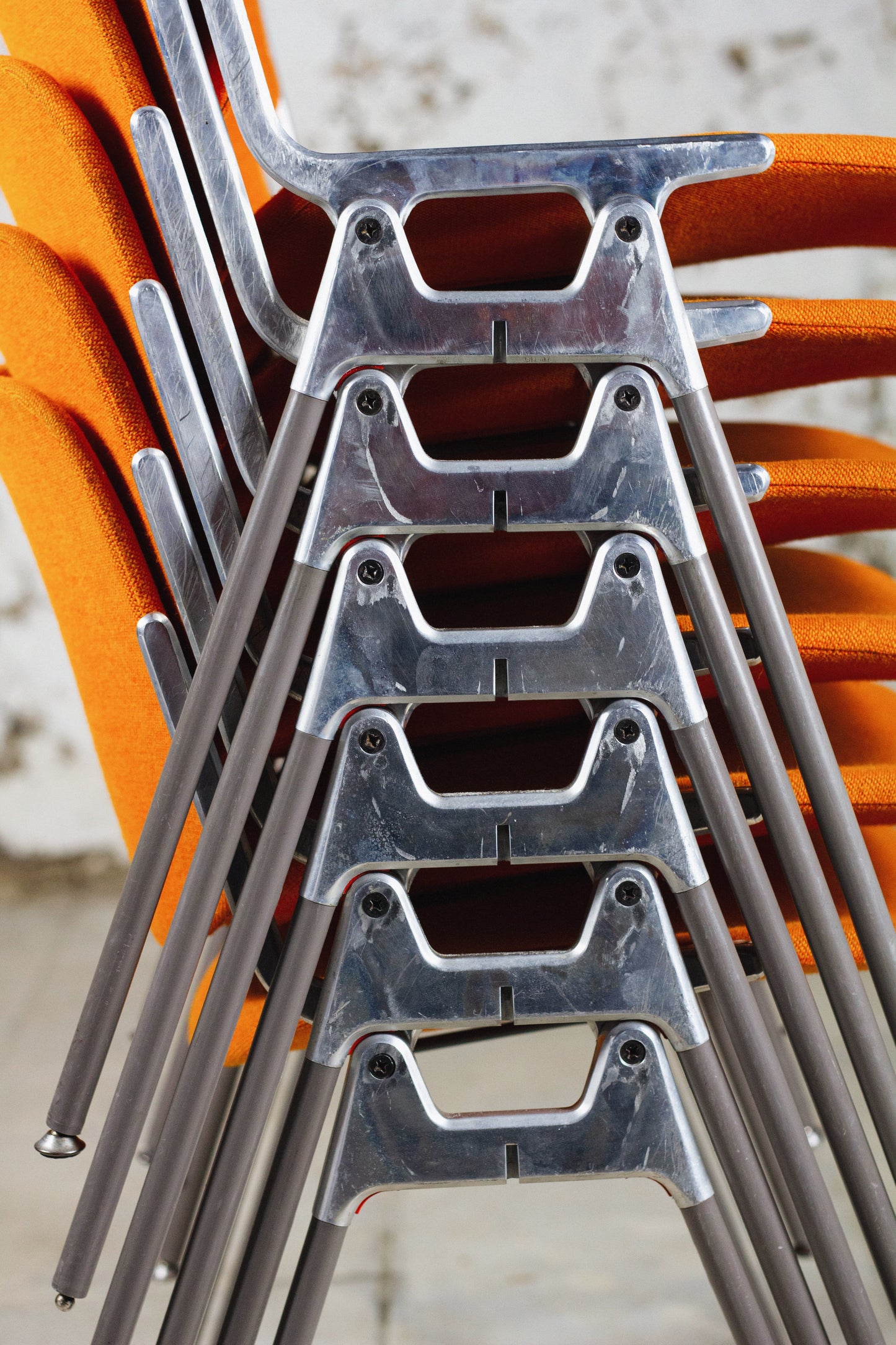 Série de 6 chaises DSC106 par Giancarlo Piretti pour Castelli