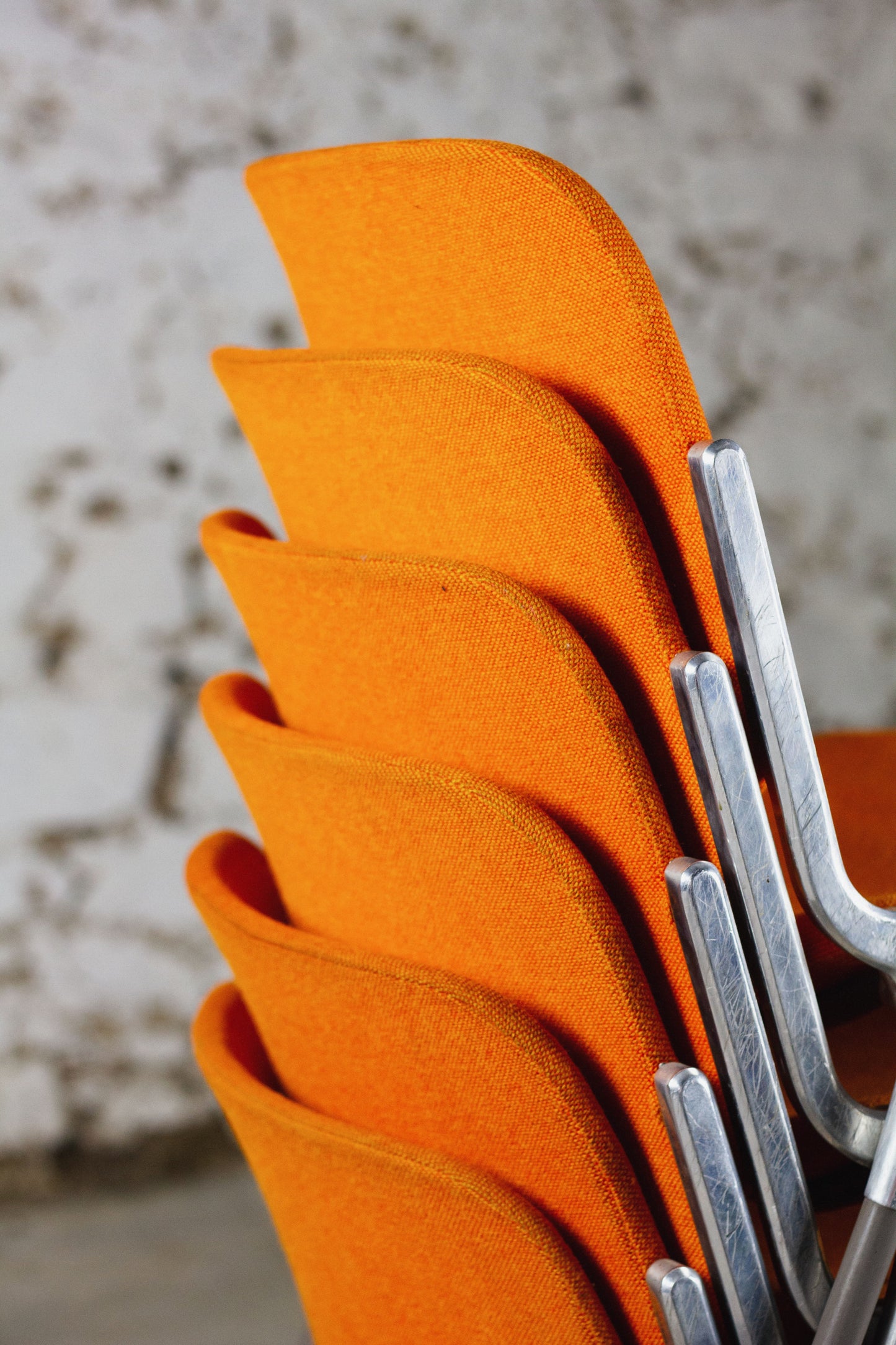 Série de 6 chaises DSC106 par Giancarlo Piretti pour Castelli