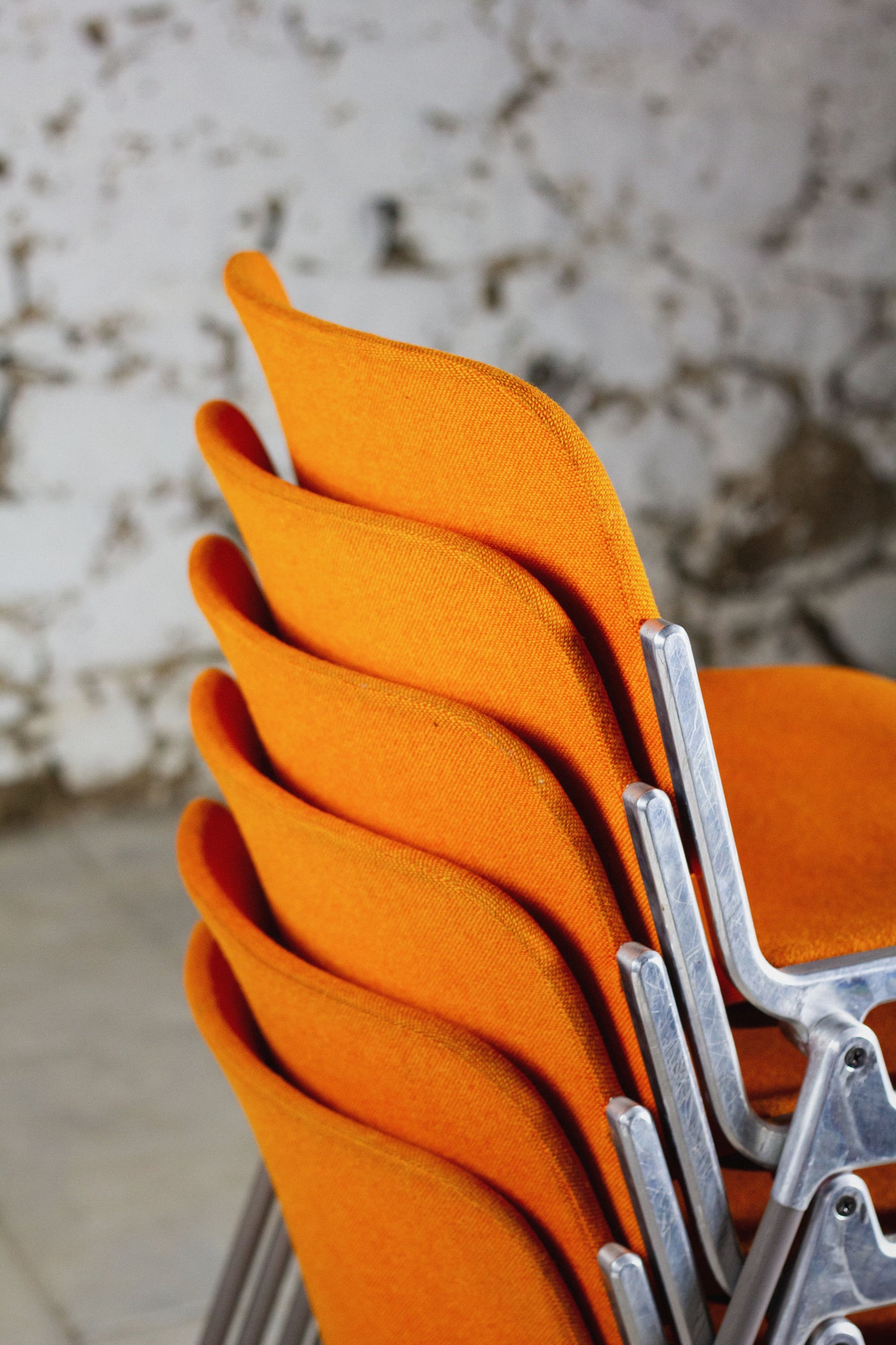 Série de 6 chaises DSC106 par Giancarlo Piretti pour Castelli