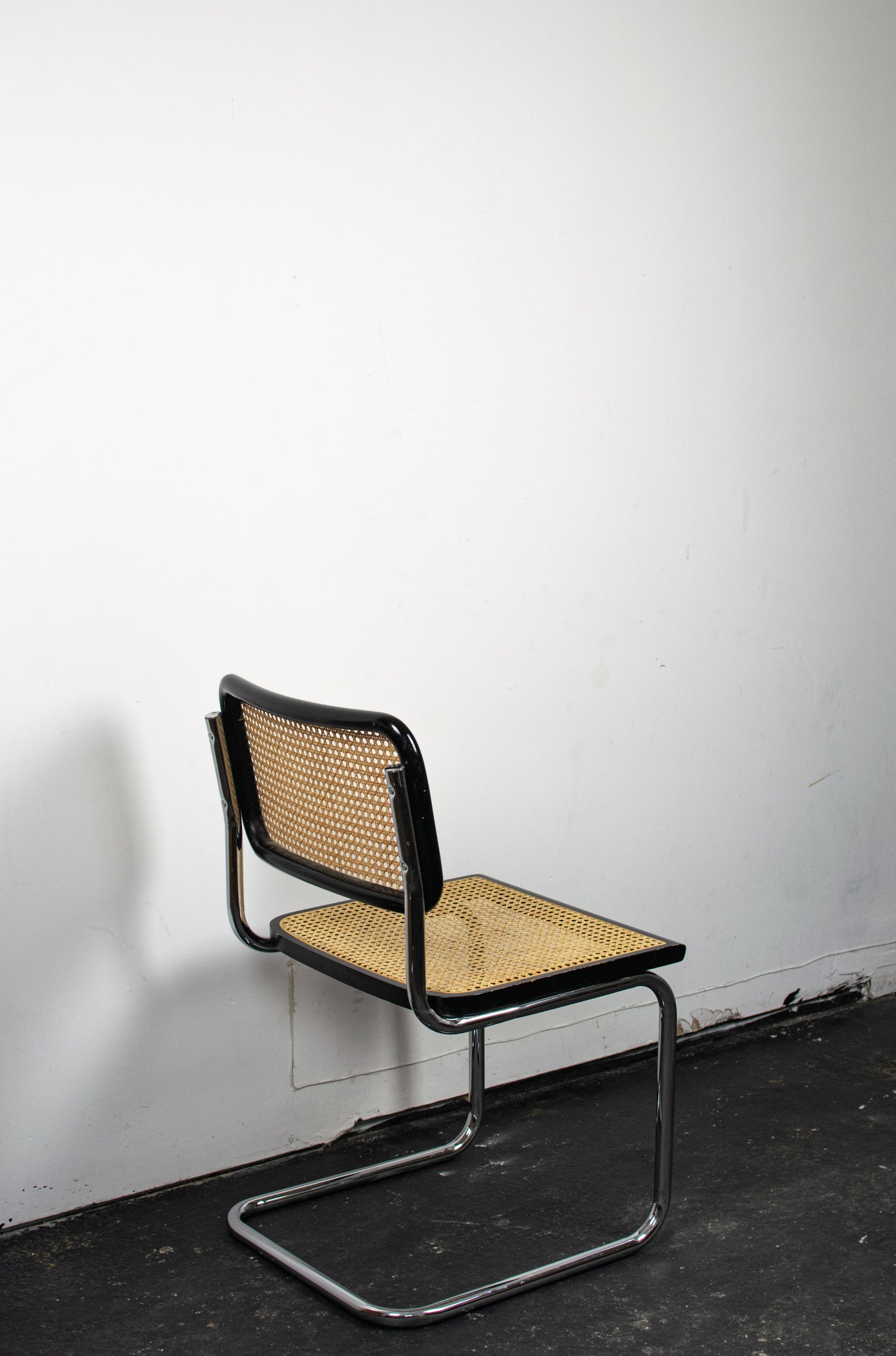 Chaise Cesca B32 noire par Marcel Breuer, 1970