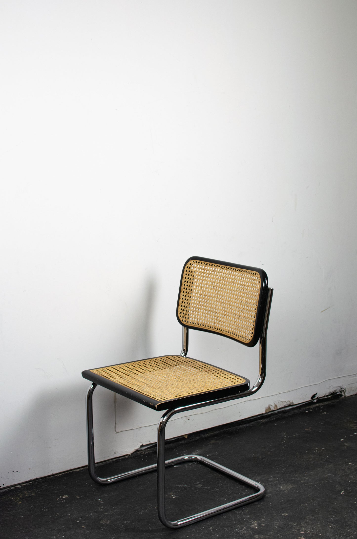Chaise Cesca B32 noire par Marcel Breuer, 1970
