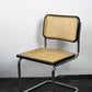 Chaise Cesca B32 noire par Marcel Breuer, 1970