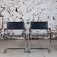 Paire de fauteuils cantilever dans le goût de Marcel Breuer, 1970