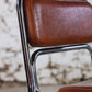 8 chaises tubulaires en chrome et skaï, 1970
