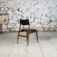 Chaise scandinave en teck mid-century