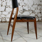 Chaise scandinave en teck mid-century