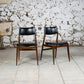 Chaise scandinave en teck mid-century