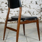 Chaise scandinave en teck mid-century