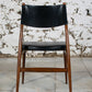 Chaise scandinave en teck mid-century