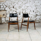Chaise scandinave en teck mid-century