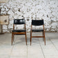 Chaise scandinave en teck mid-century
