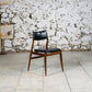 Chaise scandinave en teck mid-century
