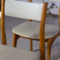Suite de 4 chaises danoises en hêtre, 1960
