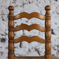 Lot de 6 chaises brutalistes Charles Dudouyt, 1950