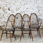 Fauteuils et chaises Ercol modèle "QUAKER", 1960