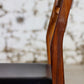 Chaise scandinave en teck et skaï, 1960