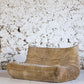 Canapé Togo 2 places en velours beige par Michel Ducaroy, LIGNE ROSET, 1973