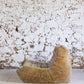 Canapé Togo 2 places en velours beige par Michel Ducaroy, LIGNE ROSET, 1973