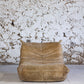 Chauffeuse 1 place Togo velours beige par Michel Ducaroy pour Ligne Roset