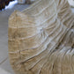 Canapé Togo 2 places en velours beige par Michel Ducaroy, LIGNE ROSET, 1973