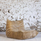 Chauffeuse 1 place Togo velours beige par Michel Ducaroy pour Ligne Roset