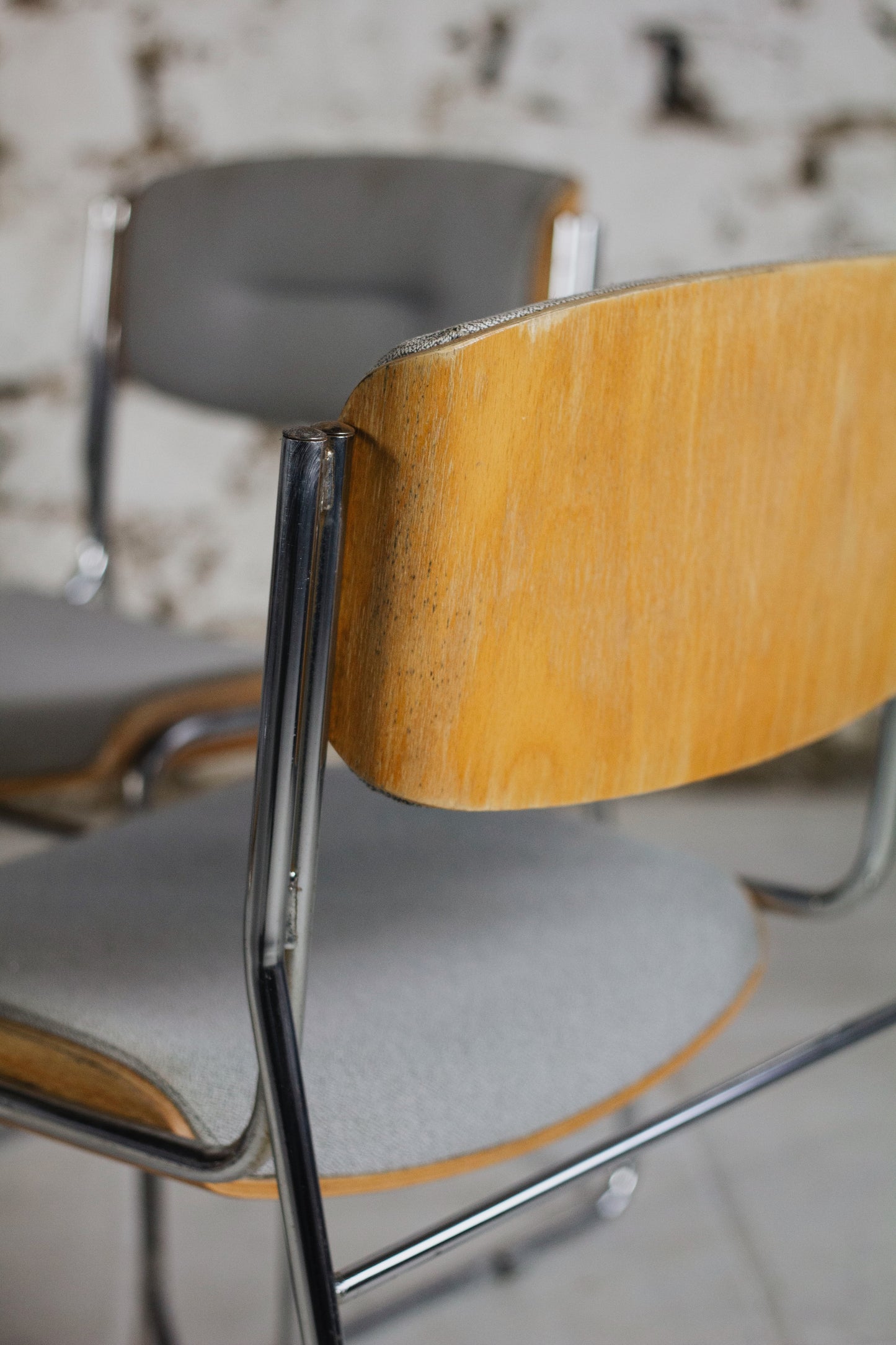 4 chaises de conférence de La Sorbonne, 1970