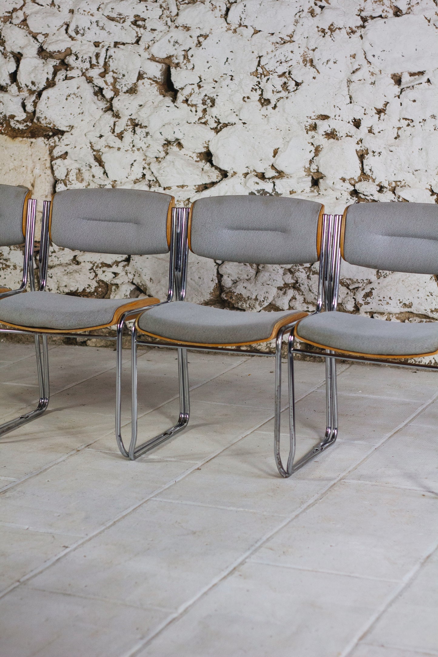 4 chaises de conférence de La Sorbonne, 1970