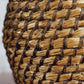 Panière en corde tressée vintage