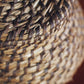 Panière en corde tressée vintage