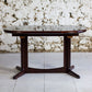 Table à manger danoise extensible en bois de rose par E. Valentinsen, 1960