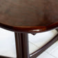 Table à manger danoise extensible en bois de rose par E. Valentinsen, 1960