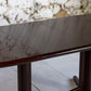 Table à manger danoise extensible en bois de rose par E. Valentinsen, 1960